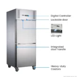 XURC650S1V Single Door Split Fridge