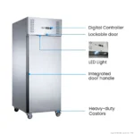 XURF600SFV Stainless Steel Freezer