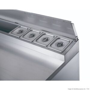 xgns1300d_stainless steel prep fridge