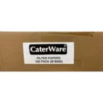 Filter Papers (100 Pack) to Suit CaterWare FF4-ZD Oil Filter (BT18065-100)