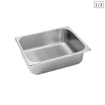 Gastronorm-GN-Pan-Stainless-Steel-1:2x100-(265x325x100mm)-(12100)_Caterware