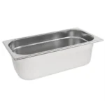 Gastronorm-GN-Pan-Stainless-Steel-1:3x100-(176x325x100mm)-(13100)_Caterware