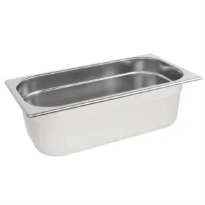 Gastronorm GN Pan Stainless Steel 1/3x100 (176x325x100mm) (13100)