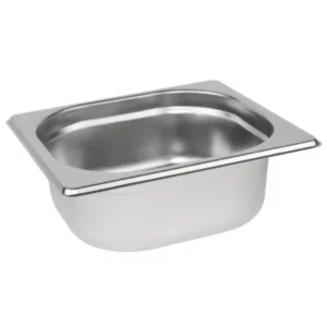 Gastronorm GN Pan Stainless Steel 1/6x65 (176x162x65mm) (16065)