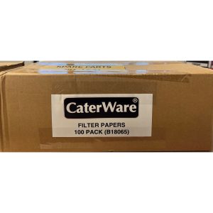 Filter Papers (100 Pack) to Suit CaterWare FF4-ZD Oil Filter