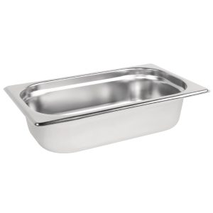 Gastronorm GN Pan 1/4 x 65mm Stainless Steel GN14065