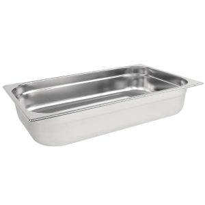 Gastronorm GN Pan 1/1 x 100mm Stainless Steel GN11100