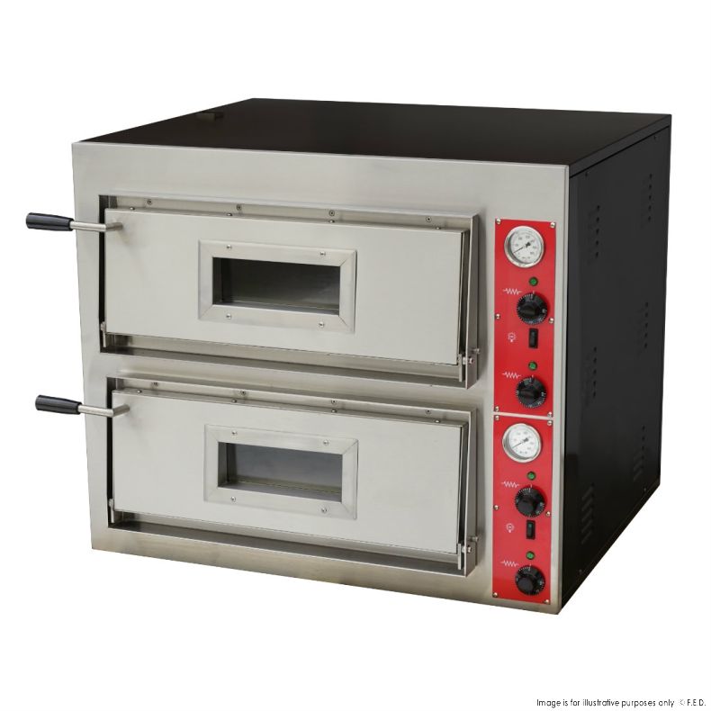 Black Panther Double Deck Oven 12x30cm Pizza EP-1-SDE