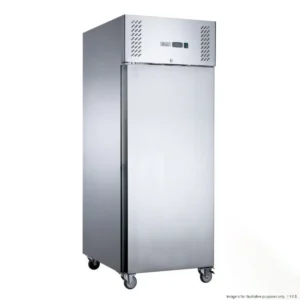 FED-X-650Ltr-Upright-Freezer-Stainless-Steel-One-Door-(XURF650SFV)_Caterware