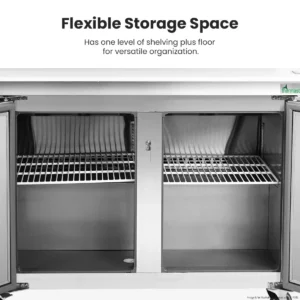 SLB120 Inside Prep Fridge