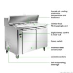 SLB120-refrigerated sandwich bar