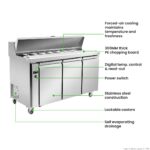 SLB150-refrigerated sandwich bar