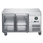FED-X-Underbench-Fridge-2-Glass-Door-Stainless-Steel-(XUB6C13G2V)_Caterware