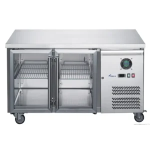 FED-X-Underbench-Fridge-2-Glass-Door-Stainless-Steel-(XUB6C13G2V)_Caterware