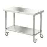 Mobile Work Bench 700mm Deep Simply Stainless SS03.7