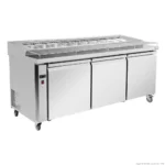 Thermaster-2000mm-Pizza-Prep-Table-Fridge-3-Door-10x1:3GN-(PWB200)_Caterware