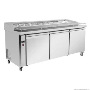 Thermaster-2000mm-Pizza-Prep-Table-Fridge-3-Door-10x1:3GN-(PWB200)_Caterware