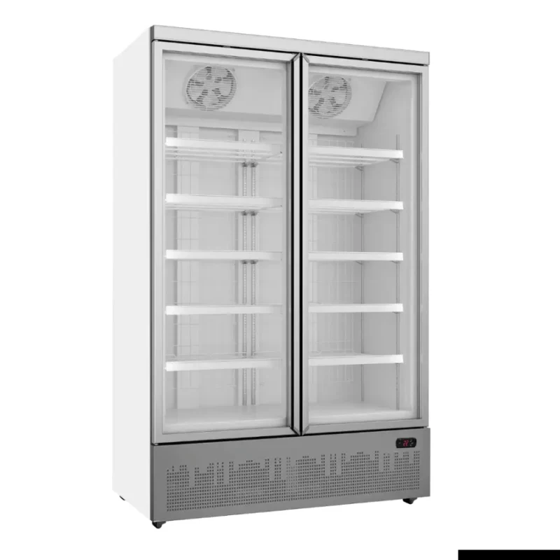 Thermaster-Supermarket-Display-Freezer-2-Door-White-1006Ltr-(LG-1000GBMF)_Caterware