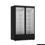 Thermaster-Supermarket-Display-Fridge-2-Door-Black-1081Ltr-(LG-1000BGBM)_Caterware