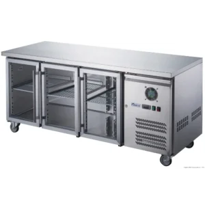 XUB6C18G3V Stainless Glass Door Fridge