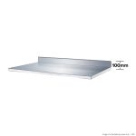 FED-X Optional Splashback Top suits 1360mm Units (XUB72-WBB)