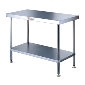 Work Bench Island 600mm Deep Simply Stainless, Various Lengths