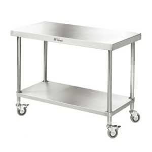 Mobile Work Bench 700mm Deep Simply Stainless, Various Lengths