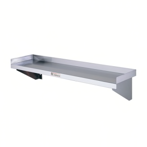 Wall Shelf Solid 300mm Deep Simply Stainless, Various Lengths