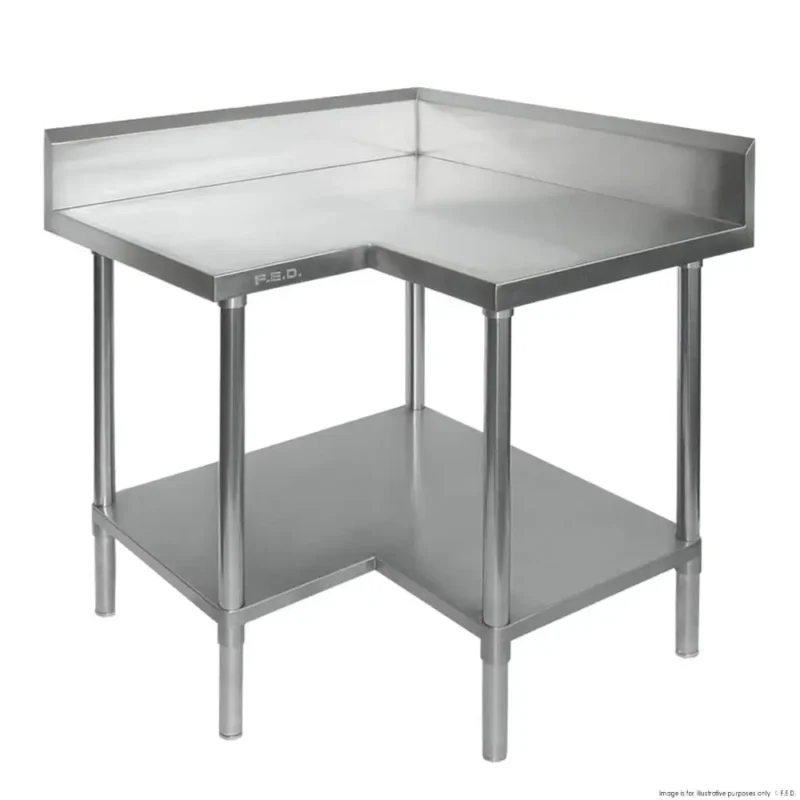 Corner-Workbench-L-Shaped-700mm-Stainless-Steel-(WBCB7-0900:A)_Caterware