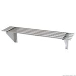 Modular Systems Stainless Steel Pipe Wall Shelf, (WSP1) Various Lengths
