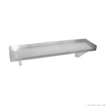 Modular Systems Stainless Steel Solid Wall Shelf (WS1)