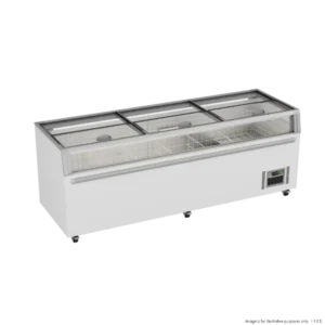 Thermaster 1105Ltr Supermarket Island Freezer with Glass Sliding Doors (ZCD-L250G)