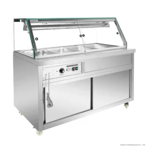 Thermaster-1460mm-Heated-Bain-Marie-Food-Glass-Display-4x1:1-GN-(PG150FE-XG)_Caterware