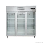 Thermaster-1500Ltr-Tropicalised-Stainless-Steel-Upright-Fridge-3-Glass-Doors-(SUCG1500)_Caterware