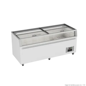 Thermaster 900Ltr Supermarket Island Freezer with Glass Sliding Doors (ZCD-L210G)