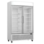 Thermaster-Upright-Display-Freezer-2-Door-White-800Ltr-(LG-800PF)_Caterware