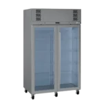Williams Pearl Display Fridge Top Mounted 2 Glass Door Stainless Steel (HP2GS)