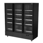 Airex Black Display Fridge 3 Door 1400 Litres (AXR.MEUR.3D)