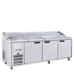 Williams Jade Pizza Counter 3 Door Stainless Steel (HJ3PCBASS)