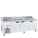 Williams Jade Pizza Counter 3 Door White (HJ3PCBA)