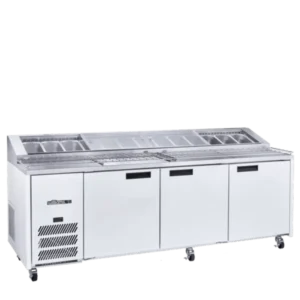Williams Jade Pizza Counter 3 Door White (HJ3PCBA)