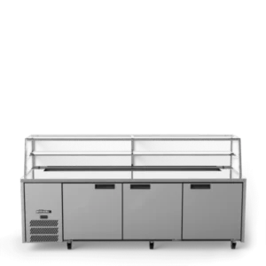 Williams Jade Sandwich Counter 3 Door Stainless Steel (HJ3SCBASS)