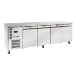 Williams Opal Foodservice Bench Fridge 4 Door Stainless Steel (HO4USS)