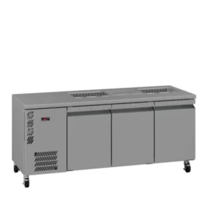Williams Opal Foodservice Prep Bench 3 Door Stainless Steel (HO3USSBA)