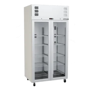 Williams-Pearl-Display-Fridge-Top-Mounted-2-Slimline-Glass-Doors-White-Colourbond-(HPR2GW)_Caterware