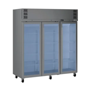Williams Pearl Display Fridge Top Mounted 3 Glass Door Stainless Steel (HP3GS)