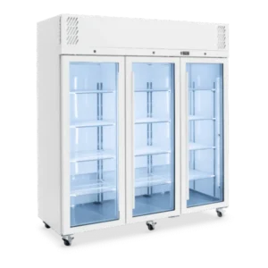 Williams Pearl Display Fridge Top Mounted 3 Glass Door White Colourbond (HP3GW)