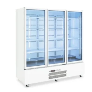 Williams-Quartz-Star-Display-Fridge-Bottom-Mounted-3-Glass-Doors-White-Colourbond-(HQS3GW)_Caterware