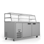 Williams Jade Sandwich Counter 2 Door Stainless Steel HJ2SCBASS
