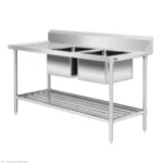 Dishwasher-Inlet-Double-Sink-for-Right-Side-(DSBD7-1800R:A)-Caterware
